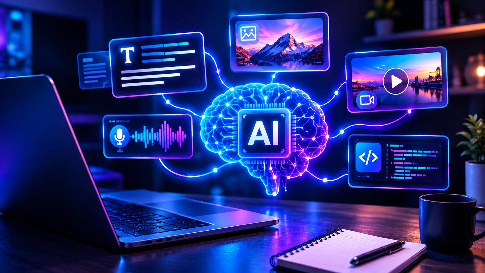 What Is Generative AI? A Beginner’s Guide to How AI Creates Content