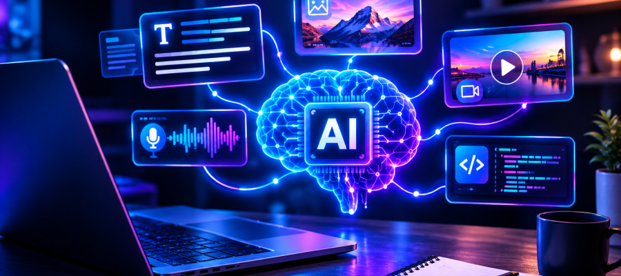 What Is Generative AI? A Beginner’s Guide to How AI Creates Content